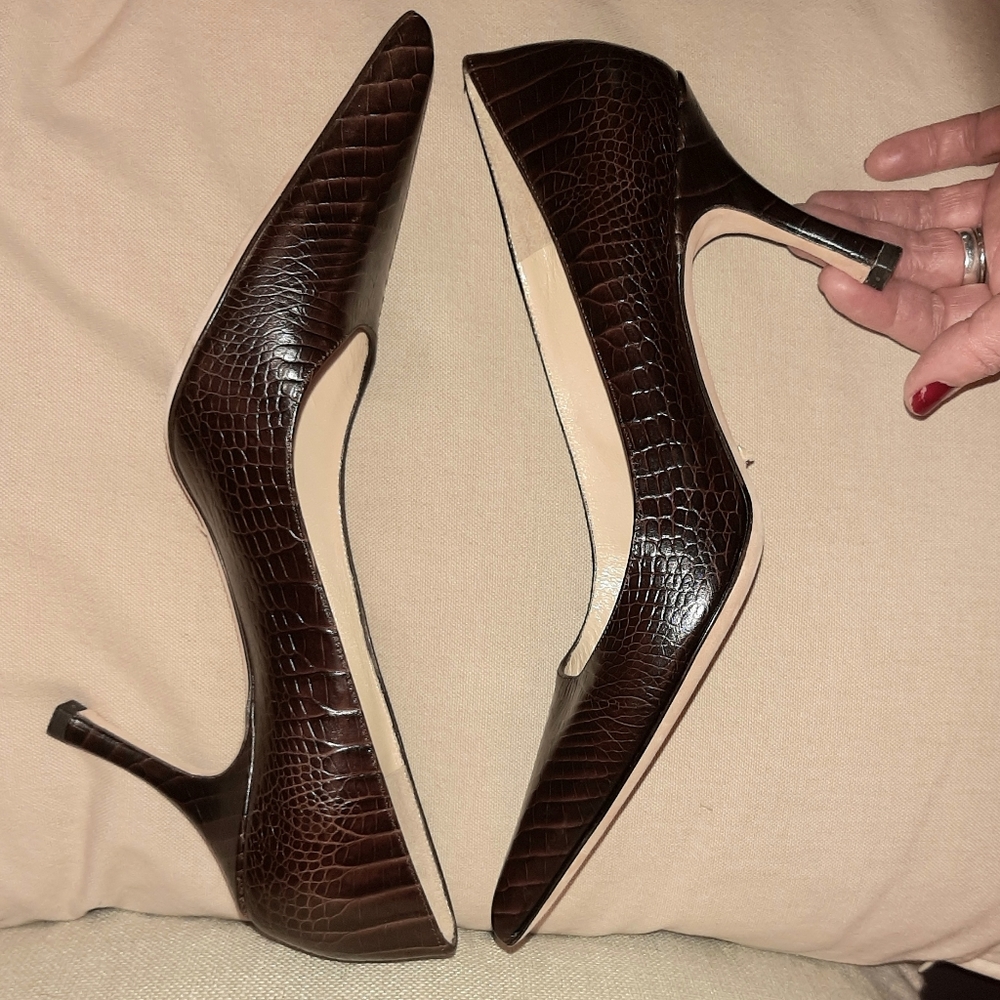 Alexandra Neel croc pumps - Picture 2 of 10